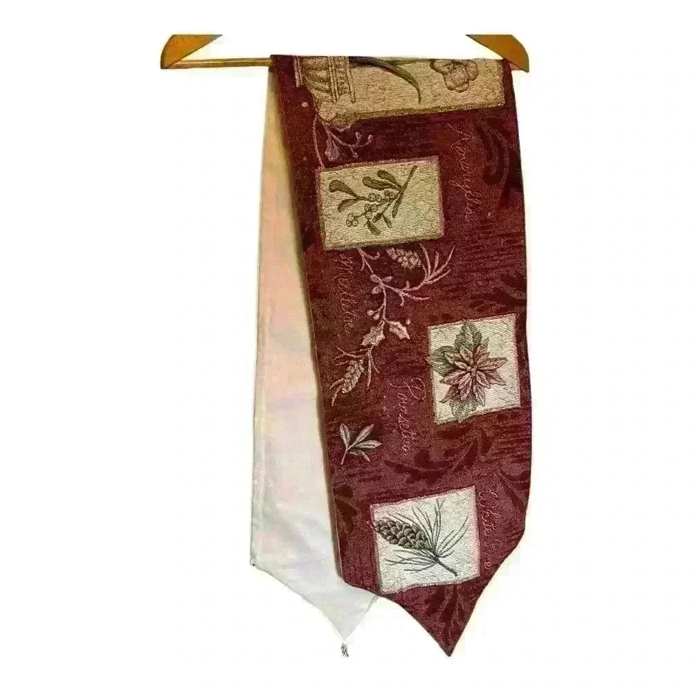 Holiday Foliage  Tapestry Table Runner